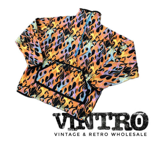 Vintage Funky Fleece Bale 70pcs