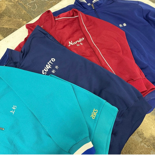 Vintage Japanese Track Tops 30pcs
